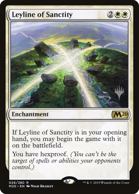 Leyline of Sanctity (PM20-26P) - Core Set 2020 Promos