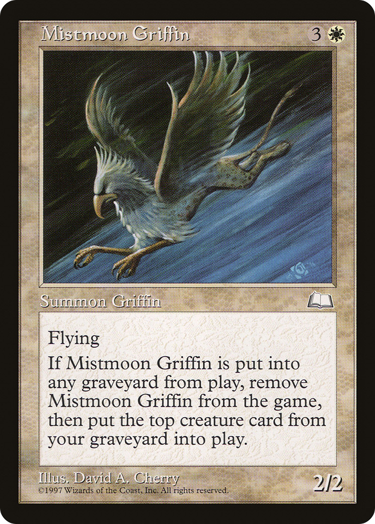 Mistmoon Griffin (WTH-021) - Weatherlight