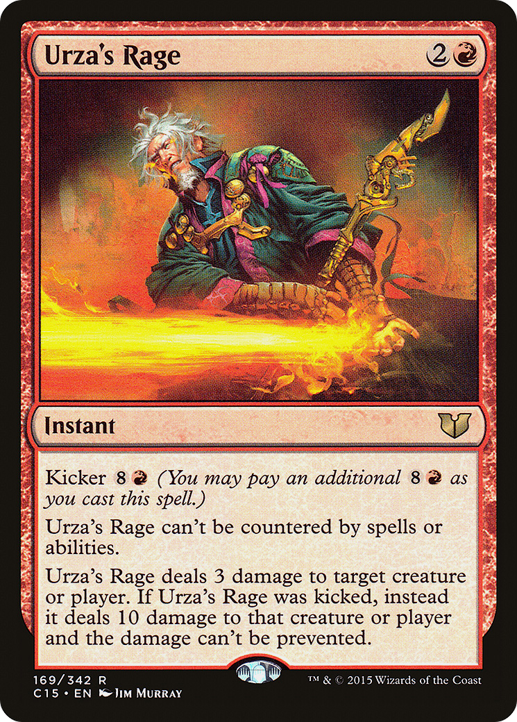 Urza's Rage (C15-169) - Commander 2015