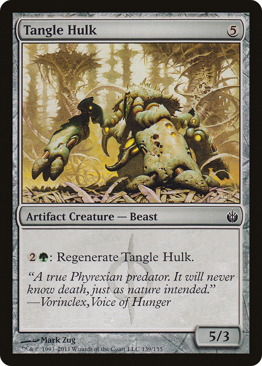 Tangle Hulk (MBS-139) - Mirrodin Besieged Foil