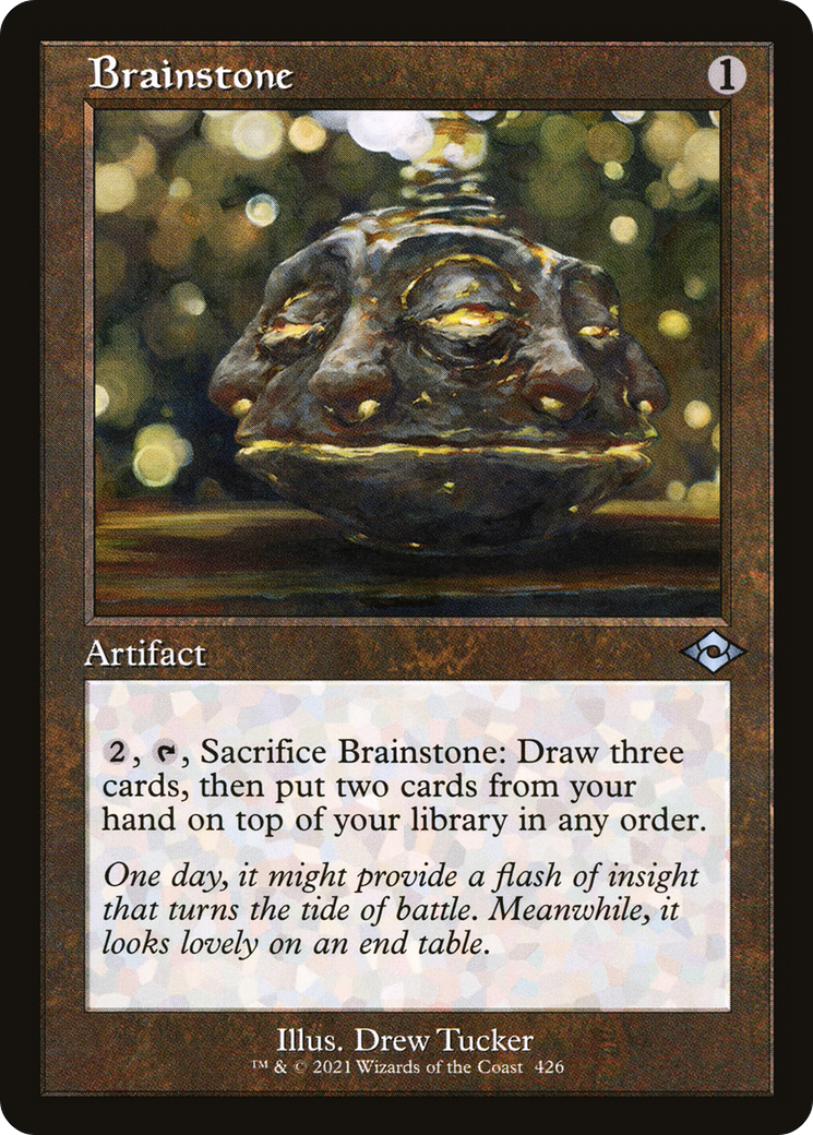 Brainstone (Retro Frame) (MH2-426) - Modern Horizons 2 Etched Foil