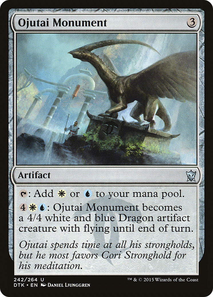 Ojutai Monument (DTK-242) - Dragons of Tarkir