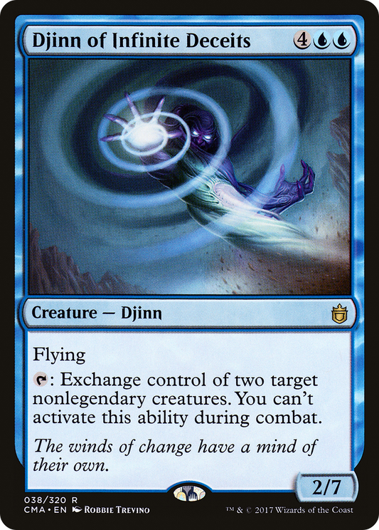 Djinn of Infinite Deceits (CMA-038) - Commander Anthology