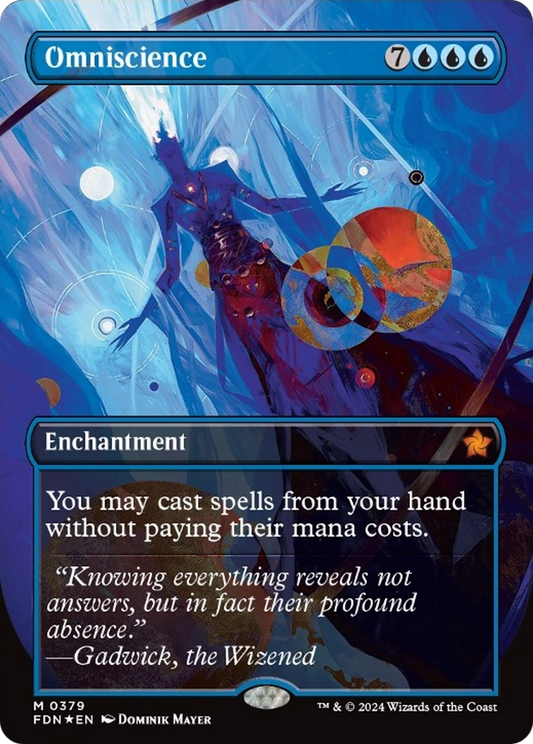 Omniscience (FDN-379) - Foundations (Borderless) Foil