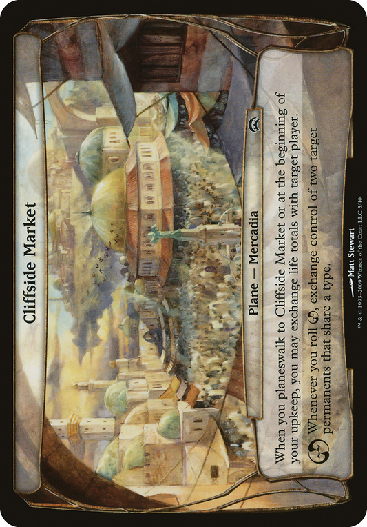 Cliffside Market (OHOP-005) - Planechase Planes