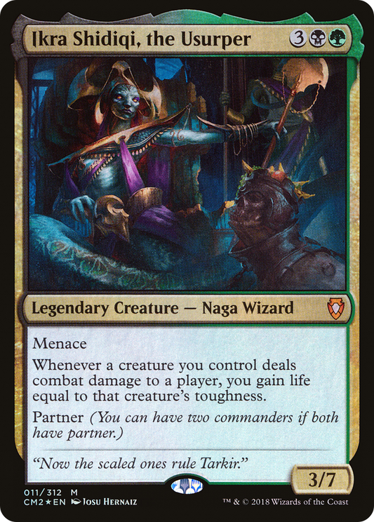 Ikra Shidiqi, the Usurper (CM2-011) - Commander Anthology Volume II Foil