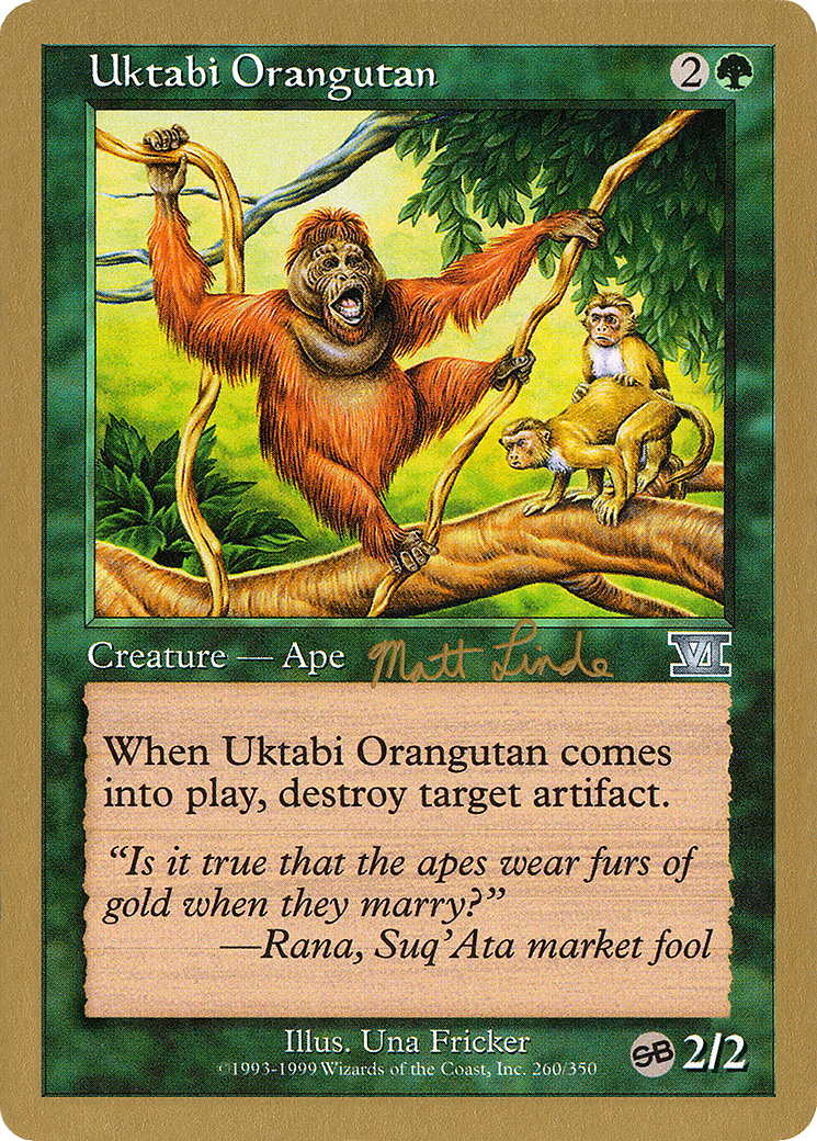 Uktabi Orangutan (WC99-ML260SB) - World Championship Decks 1999