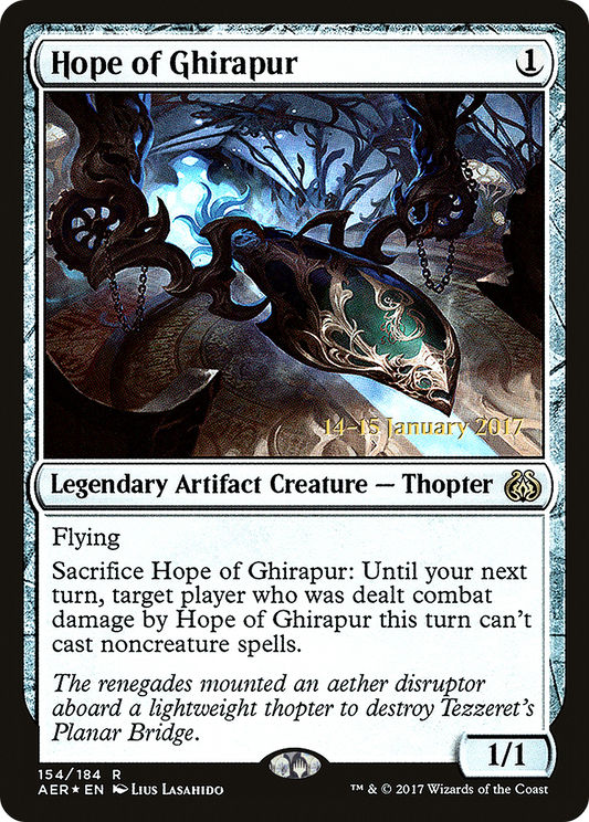 Hope of Ghirapur (PAER-154S) - Aether Revolt Promos Foil