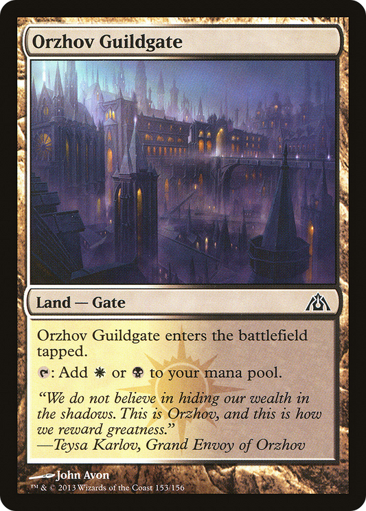 Orzhov Guildgate (DGM-153) - Dragon's Maze