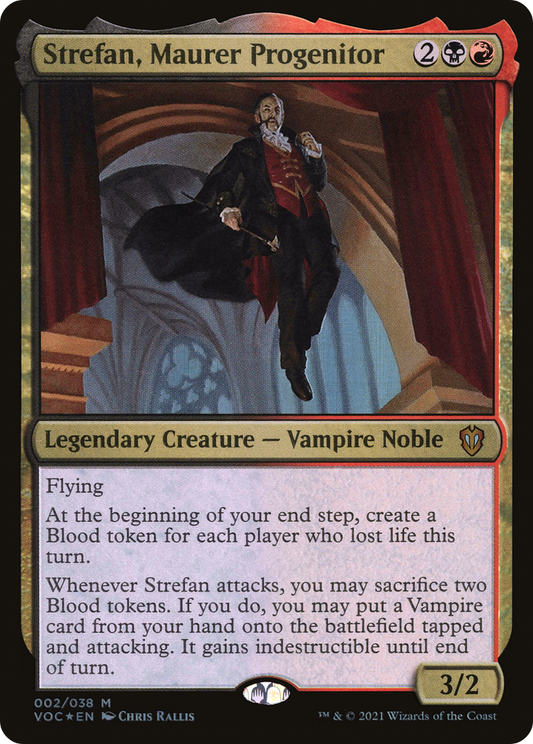 Strefan, Maurer Progenitor (VOC-002) - Crimson Vow Commander