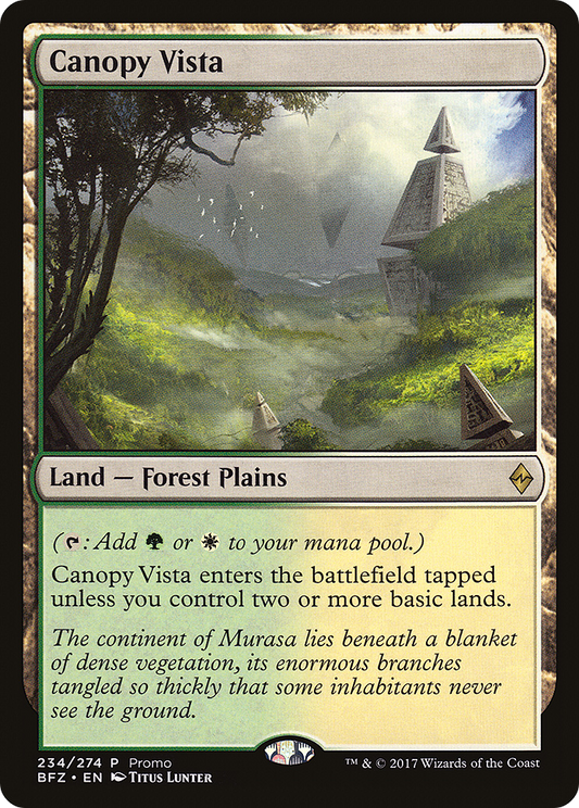 Canopy Vista (PSS1-234) - BFZ Standard Series