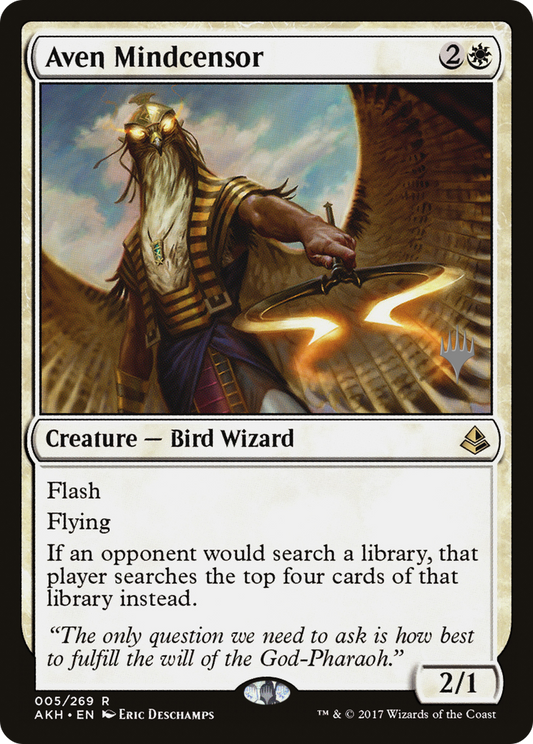 Aven Mindcensor (PPTHB-05P) - Amonkhet Promos (Promo Pack)