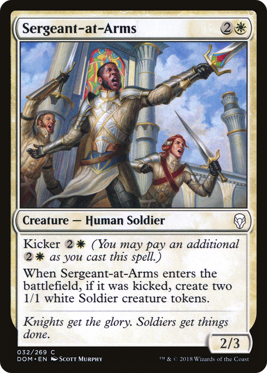 Sergeant-at-Arms (DOM-032) - Dominaria