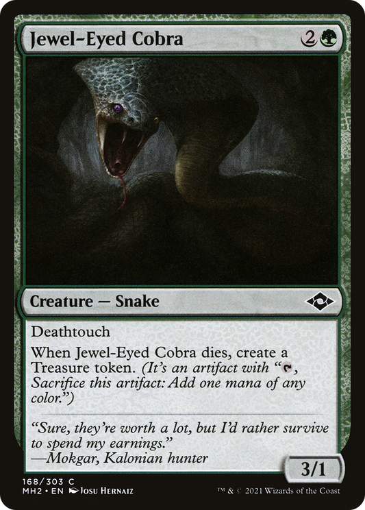 Jewel-Eyed Cobra (MH2-168) - Modern Horizons 2