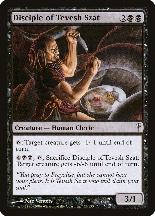 Disciple of Tevesh Szat (CSP-055) - Coldsnap Foil