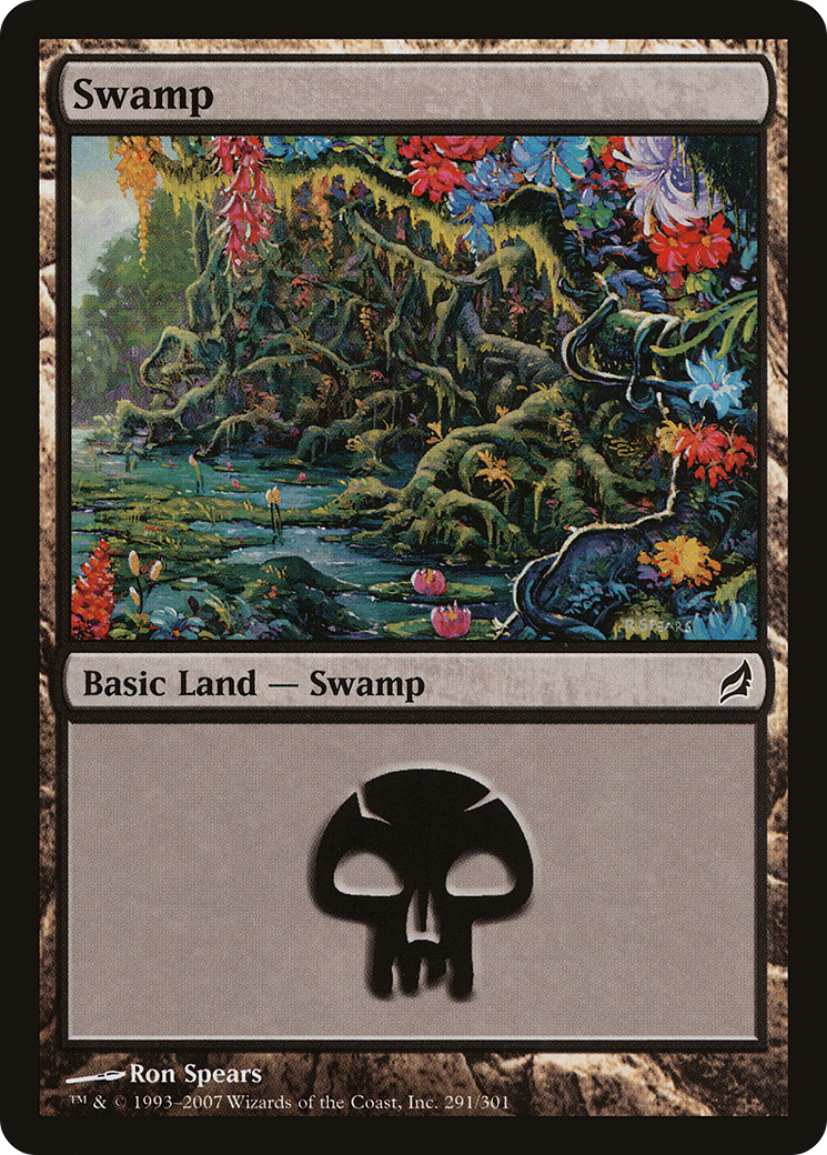 Swamp (LRW-291) - Lorwyn Foil