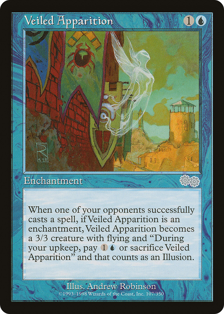 Veiled Apparition (USG-107) - Urza's Saga