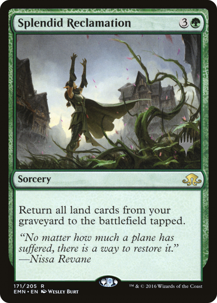 Splendid Reclamation (PPIKO-171P) - Eldritch Moon Promos (Promo Pack) Foil