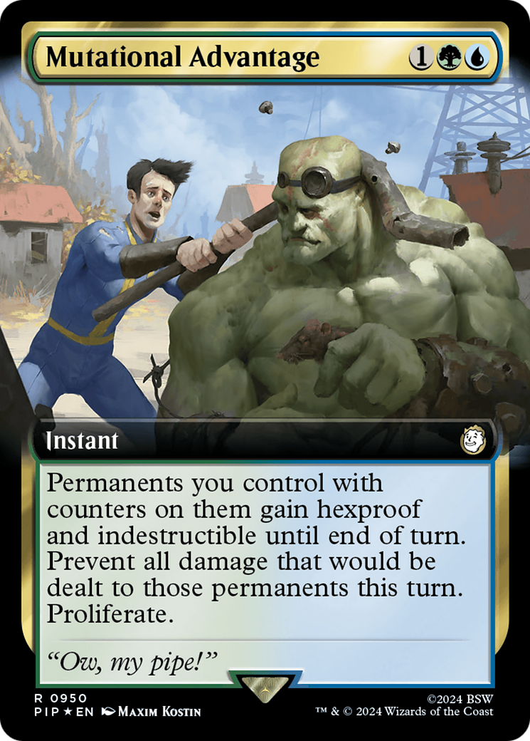 Mutational Advantage (PIP-950) - Fallout: (Extended Art) Foil