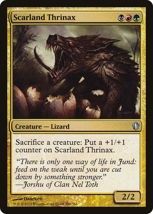 Scarland Thrinax (C13-209) - Commander 2013