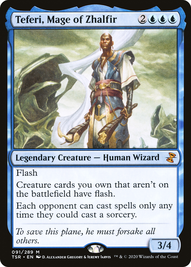 Teferi, Mage of Zhalfir (TSR-091) - Time Spiral Remastered