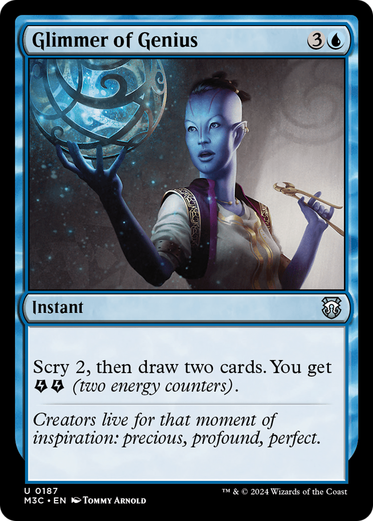 Glimmer of Genius (M3C-187) - Modern Horizons 3 Commander