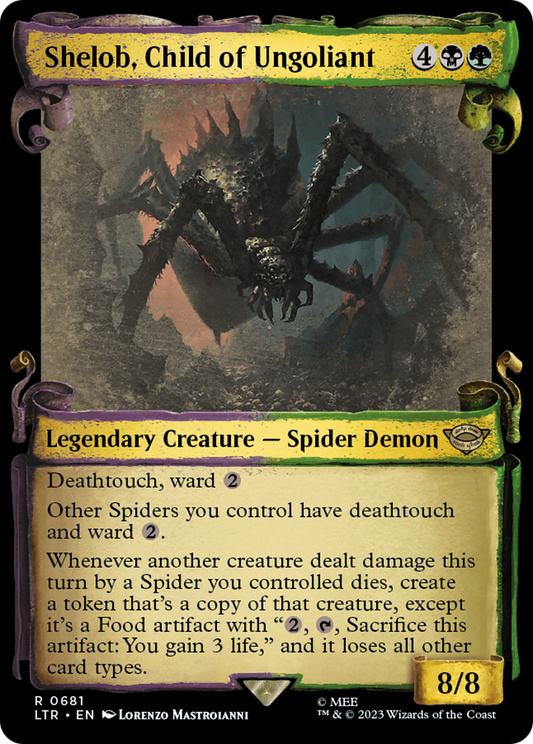 Shelob, Child of Ungoliant (LTR-681) - The Lord of the Rings: Tales of Middle-earth: (Showcase)