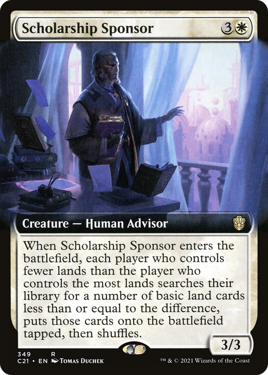 Scholarship Sponsor (C21-349) - Commander 2021: (Extended Art)