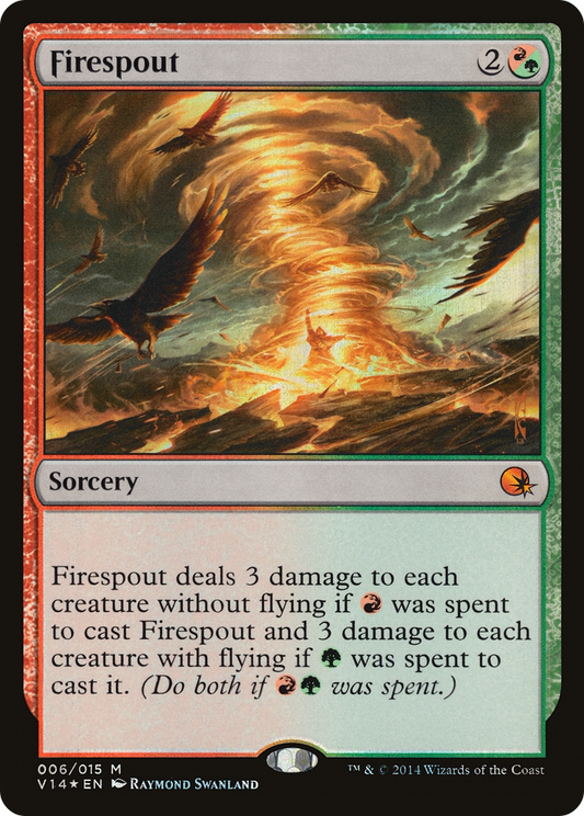 Firespout (V14-006) - From the Vault: Annihilation Foil