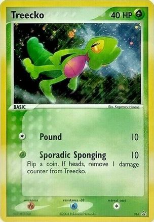 Treecko - 16/40 (EX Deck Tin) 16 - Nintendo Promos Holofoil