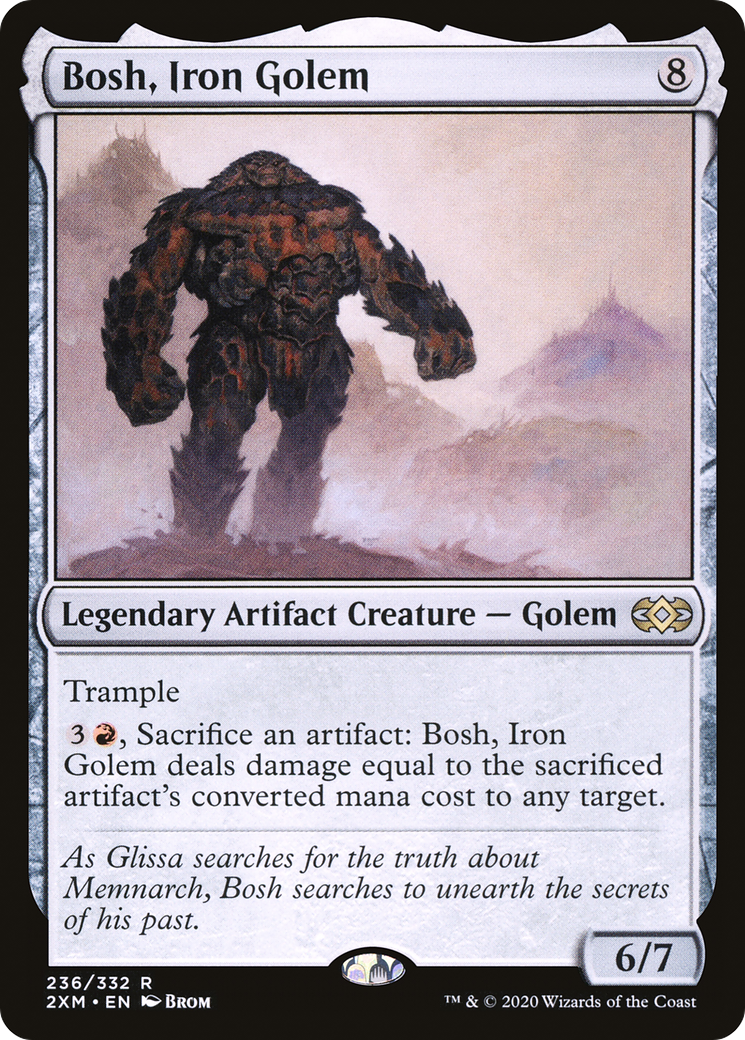 Bosh, Iron Golem (2XM-236) - Double Masters