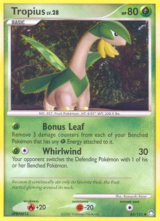 Tropius 64/123 - Mysterious Treasures