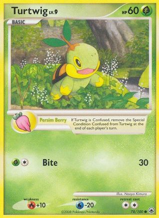 Turtwig 78/100 - Majestic Dawn