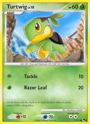 Turtwig 17/17 - POP Series 8