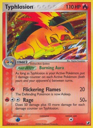 Typhlosion 17/115 - Unseen Forces Holofoil