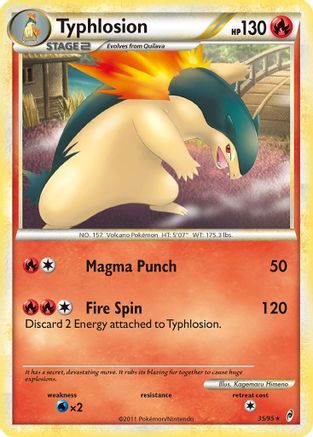 Typhlosion 35/95 - Call of Legends