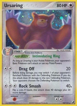 Ursaring - 018/115 - Unseen Forces Reverse Holofoil