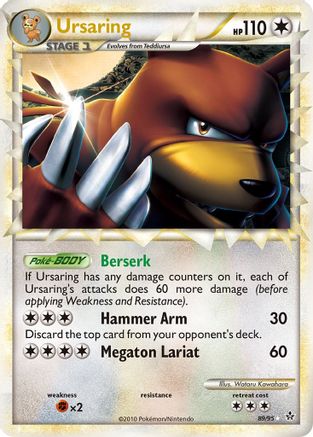 Ursaring (Prime) (89/95) - Unleashed Holofoil - Ultra Rare