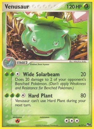 Venusaur 6/17 - POP Series 2 Holofoil