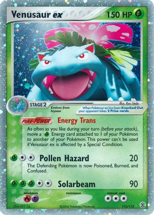 Venusaur ex 112/112 - FireRed & LeafGreen