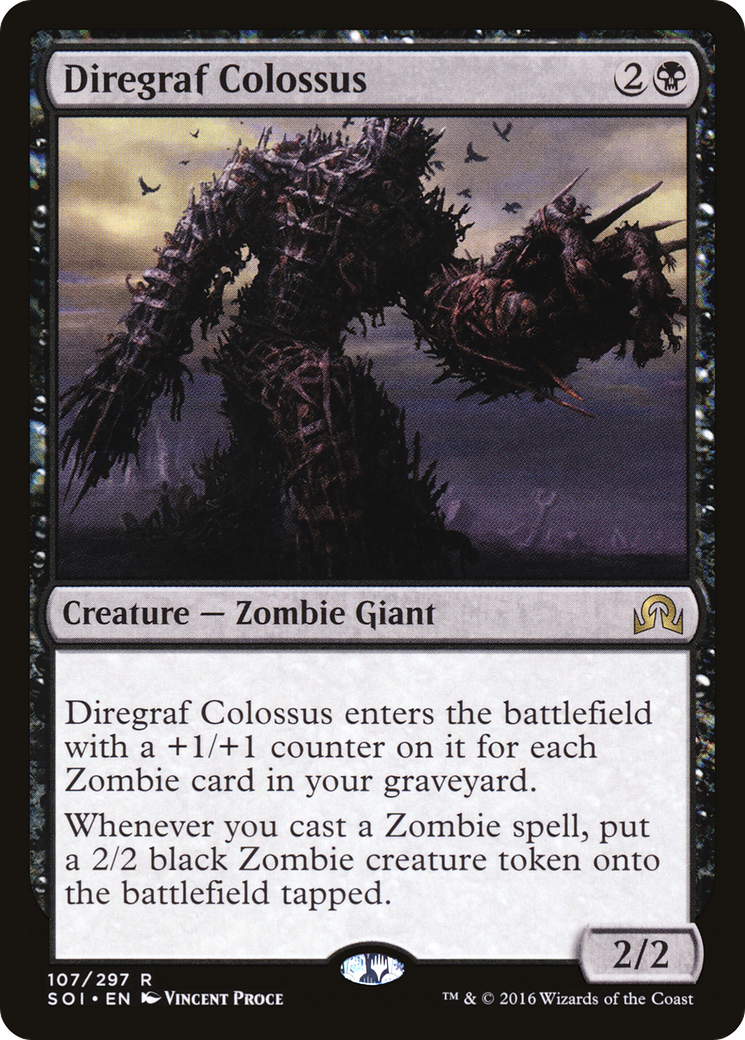 Diregraf Colossus  (SOI-107) - Shadows over Innistrad Foil