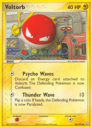 Voltorb - 080/109 - Team Rocket Returns Normal
