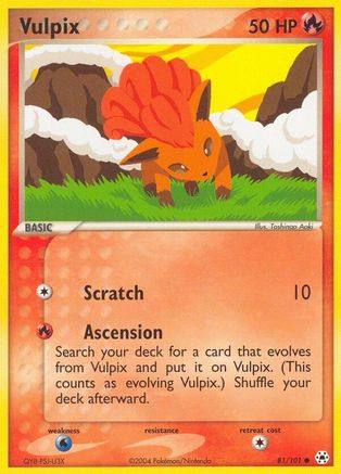 Vulpix 081/101 - Hidden Legends Normal - Common