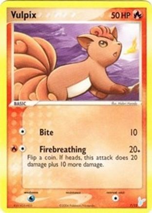 Vulpix 007 - EX Trainer Kit 2 Plusle & Minun Normal - Common