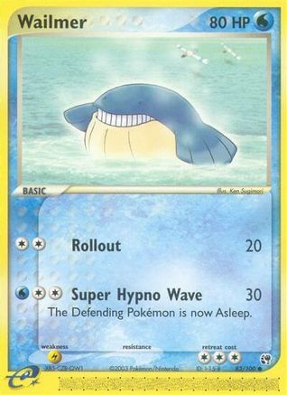 Wailmer (83/100) - Sandstorm Reverse Holofoil - Common