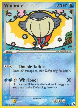 Wailmer (69/92) - Legend Maker Reverse Holofoil - Common