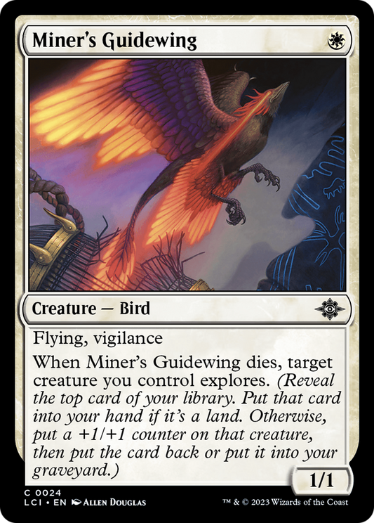 Miner's Guidewing (LCI-024) - The Lost Caverns of Ixalan Foil