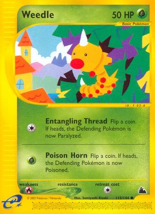 Weedle (115) 115 - Skyridge Normal - Common