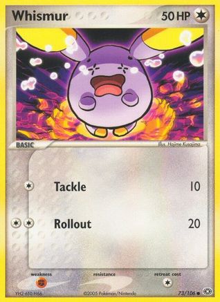 Whismur 73/106 - Emerald Reverse Holofoil