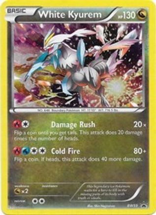 White Kyurem BW59/101 - BW Black Star Promos Holofoil